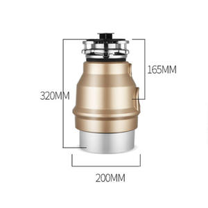Broyeur de déchets alimentaires portable, 110, 220 V, 1 hp, évier de cuisine, traitement biodégradable, conteneur de composter, élimination des déchets - Product Image 3