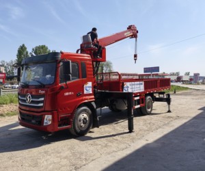 HOWO T5G 6*4 Vehicle <b>Mounted</b> Crane with 280 Horsepower ST260 Heavy-Duty Equipment Transport Core Motor Components - Product Image 5