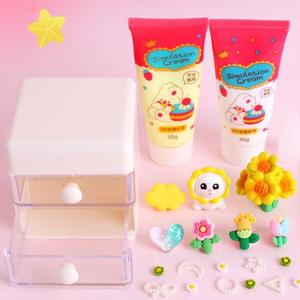 Boîte de <span class=keywords><strong>rangement</strong></span> éducative pour enfant, kit de jouets, bricolage, colle crème, <span class=keywords><strong>jouet</strong></span> de <span class=keywords><strong>rangement</strong></span> <span class=keywords><strong>fait</strong></span> <span class=keywords><strong>maison</strong></span>, dessin animé, cadeau mignon pour Noël et anniversaire - Product Image 3