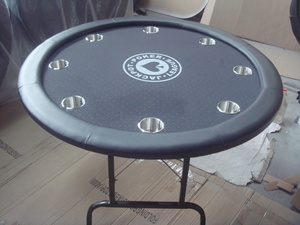 48 "คาสิโนมืออาชีพที่กำหนดเองรอบพับขาโต๊ะโป๊กเกอร์ - Product Image 2