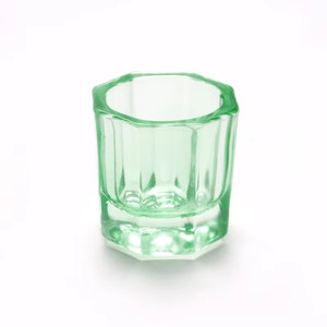 Bol en verre cristal coloré pour poudre acrylique et liquide, idéal pour le nail art - Product Image 5