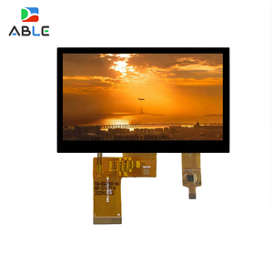 แผงจอแอลซีดีแบบสัมผัสขนาด 5 นิ้ว มาตรฐานอุตสาหกรรม ความละเอียด 480x800 RGB 40 พิน โมดูลจอแอลซีดี Ips Tft สำหรับการ์ดวิดีโอบรอชัวร์ - Product Image 5