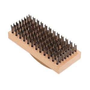 Ergonomische Stahl-Schneidebürste Blockkratzerbürste Pferd stabile Bodenreinigungsbürste - Product Image 6