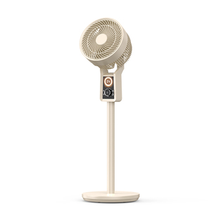 Bán Chạy Nhất Tối Giản Sàn Quạt Tuần Hoàn Thời Gian Thông Minh Thiết Lập Tầng Blower Với LED Ánh Sáng Ban Đêm Chiều Cao Có Thể Điều Chỉnh Fan - Product Image 2