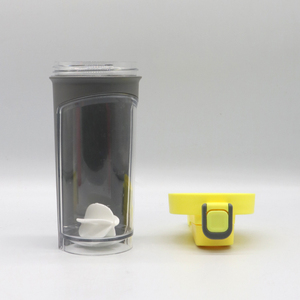 Skaka 780Ml <span class=keywords><strong>Flaska</strong></span> trasparente colorato fantasia PP bottiglie di acqua con scala di capacità di paglia - Product Image 3