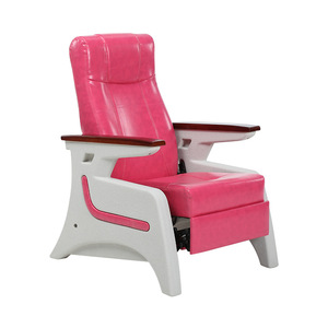Fauteuil d'infusion médical inclinable en cuir avec accoudoirs, pliable, double mode, pour usage hospitalier - Product Image 5