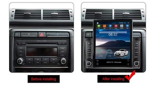 Lecteur DVD de voiture Android 8+128 Go IPS DSP pour <span class=keywords><strong>Audi</strong></span> A4 II 2 B6 III 3 B7 <span class=keywords><strong>2000</strong></span> - 2009 S4 2002 - 2008 RS4 2005 - 2009 Car-play - Product Image 6