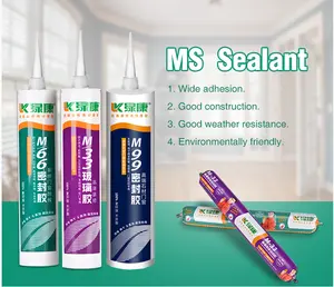 Harga murah Cina Ms Sealant dimodifikasi silikon tidak berbau Sealant kekuatan regang MS Sealant
