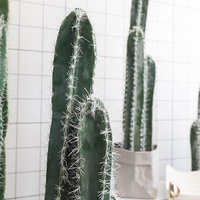 Plante artificielle cactus colonne moderne YuanSuMeiJu, haute qualité, 150 cm de hauteur, aspect naturel, matière plastique pour intérieur et extérieur