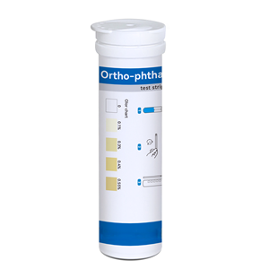 Bandelettes de test de qualité de l'eau W-1 OPA (ortho-phtalaldéhyde), résultat en 30s, paquet de 100, test de l'eau - Product Image 3