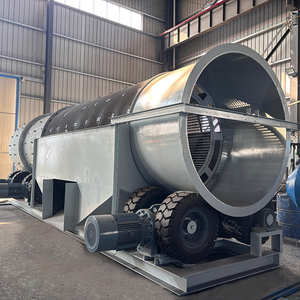 コンゴプレーサー金洗浄プラント高回収金洗浄機ポータブルドラム回転式スクラバー - Product Image 2