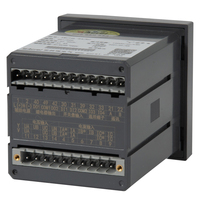 Acrel AMC72-AI3 Voltmètre numérique programmable triphasé, compteur de tension et de courant AC, précision de classe 0,5, affichage LED