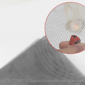 OEM Supply High Transparency Fireproof Fiberglass <b>Window</b> Curtain Netting Fireproof Fiberglass <b>Window</b> <b>Screen</b> Mesh - Product Image 1