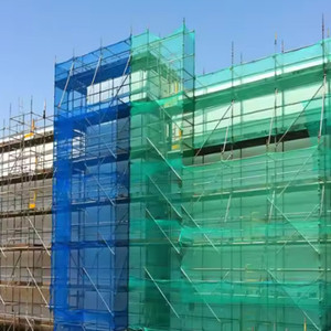 150gsm yeşil kırmızı mavi HDPE plastik güvenlik ağı inşaat için özel kesme iskele <span class=keywords><strong>Net</strong></span> enkaz netleştirme - Product Image 1