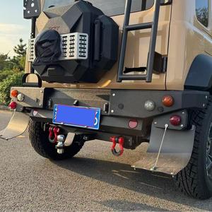 Parachoques trasero de acero todoterreno para <span class=keywords><strong>Suzuki</strong></span> para Jimny, Kit de carrocería JB74 JB64 2018- Gen4 Sierra JB74w JB64w, accesorios para automóviles - Product Image 2