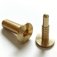 Tornillos de interfaz para palo de billar, accesorios de unión roscados de acero inoxidable, procesados en torno CNC