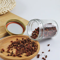 Bocaux en verre pour conserves, bocaux à caviar, bocaux Mason, bouteilles en verre pour sauces piquantes et confitures avec couvercle en fer blanc frisé – Vente en gros