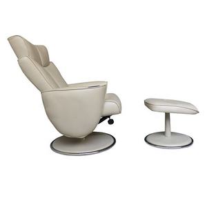 Sillón Reclinable de Cuero PU Elegante de Una Plaza Personalizado OEM con <span class=keywords><strong>Taburete</strong></span> - Product Image 2