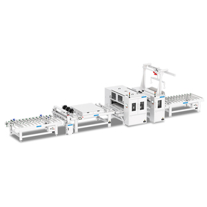 Automatische PUR-Klebe l amini maschinen für PET-Folien Aluminium-Waben platten Motor getriebene kW Leistung Stück/Tag Kapazität - Product Image 1