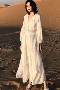 Scenic Destination Maxi Dress - Red Tourism Beach Wear con un diseño favorecedor Slim-Fit para <span class=keywords><strong>vacaciones</strong></span> en el desierto - Product Image 6