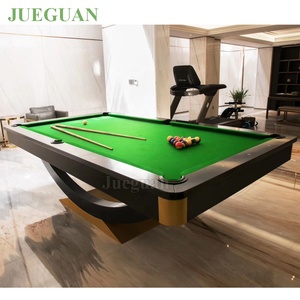 Fabricante y Proveedor de Mesas de Billar de Estilo Moderno, Precio de Mesa de Billar de 9 pies y 8 pies, Diseño de Lujo para Interiores y Exteriores, Mesa de Snooker para Familias JG-2024 - Product Image 1