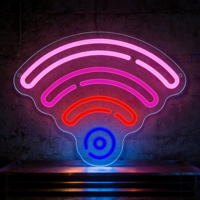 Enseigne néon dynamique bicolore clignotante personnalisée, lumière LED néon à deux couleurs fixes pour la décoration de fêtes, bars et magasins, clignotement bicolore dynamique