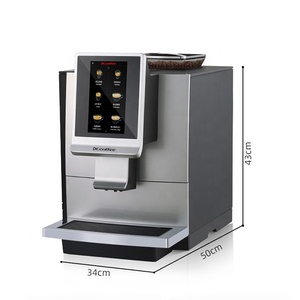 Dr.Coffee F08 Silver Color Automatic Commercial Bean to Cup Espresso Machine Commerical Espresso Machine - Product Image 5