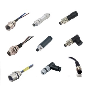 IP68 Cảm Biến Không Thấm Nước Cắm Và Ổ Cắm M8 Kết Nối 6 Pin Với Bảo Vệ Tay Áo - Product Image 2