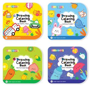 Libro da colorare con frutta e verdura per un'alimentazione sana, 16 pagine spesse con rilegatura sicura, per insegnare ai bambini nutrizione e colori - Product Image 5