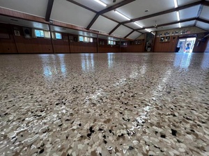LSY Color Blend Epoxy Flakes 1/4 "- Eclair Epoxy Floor Flakes <span class=keywords><strong>para</strong></span> epoxi Uretano Poliaspártico Pisos decorativos, paredes y manualidades - Product Image 6