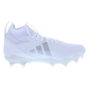 Scarpe da Calcio Adidas Adizero Impact Molded per Uomo Bianco/Bianco/Bianco - Product Image 2