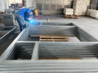 Panel de Vidrio Transparente Resistente al Fuego BSEN1634 EI120 de 54 mm, Panel Fijo para Paredes Divisorias, Ventanas Fijas para Supermercados y Escuelas, Estilo de Diseño Chino