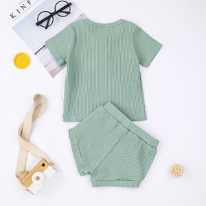 Vêtements d'été personnalisés pour tout-petits, ensemble de vêtements pour bébé garçon, chemise blanche élégante, short, pantalon, costume - Product Image 3