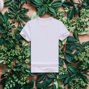 Camiseta Deportiva Unisex de Manga Larga, Corte Holgado, 260g, Teñida con Hilo, Lisa para Imprimir, 100% Algodón/Fibra de Bambú, Ecológica - Product Image 2