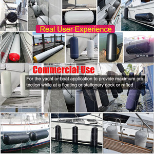 Bouées de marquage de triathlon gonflables en PVC personnalisées, robustes, certifiées CE, pontons, pare-chocs de bateau, pare-battages gonflables pour yachts marins - Product Image 5
