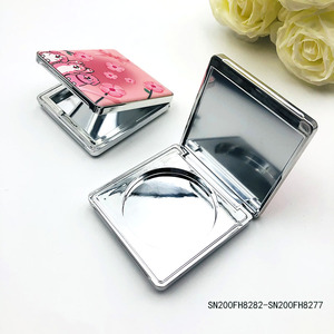 Palette de fards à paupières multichromes, boîte compacte vide pour poudre, boîte magnétique, boîte compacte pour poudre, emballage avec miroir - Product Image 5
