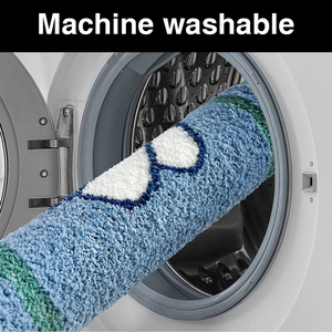 Yellow Duck I'm Ok Meme Funny <strong>Funky</strong> Cartoon Animal Microfiber Shaggy <strong>Bath</strong> <strong>Mat</strong> Throw Rug - Product Image 6