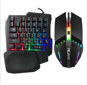 Oyun Pc Mi Lang T8 teslim parlayan oyun klavyesi yemek tavuk klavye cep telefonu Sharpshooter taht bağlı - Product Image 5