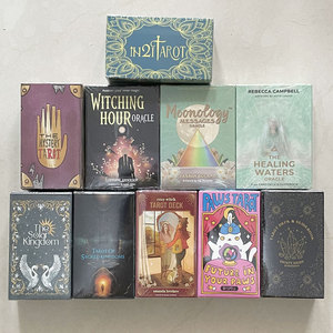 Carte dei Tarocchi Formato Poker all'Ingrosso, Mazzo di Carte dei Tarocchi con Stampa Personalizzata, Cartas Del Tarot Classiche con Libro Guida - Product Image 6