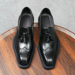 Nouvelles Bottes Classiques de Designer pour Hommes en Cuir Véritable Automne Hiver 2025 Confortables, Imperméables et Antidérapantes DSYX - Product Image 2