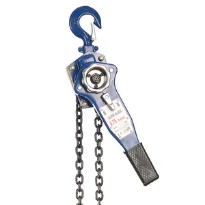 Mini lever block 0.25 ton 0.5 ton 0.75 ton 1 ton 1.5 ton 3 ton 6 ton and 9 ton chain manual ratcheting lever hoist