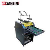 Machine à plastifier semi-automatique numérique SMFM390D à pression et rupture automatiques, chauffée à l'huile, pour autocollants et papier A2 A3