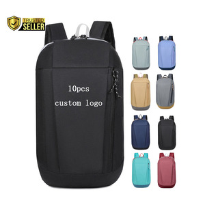 Mochila Deportiva Personalizada con Logotipo, Pedido Mínimo <span class=keywords><strong>de</strong></span> 10 Unidades, Mochila Pequeña Multicolor para Estudiantes, Mochila Ligera para Viajes, Senderismo, Campamento y Actividades al Aire Libre - Product Image 1