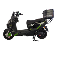 Skuter Listrik Dewasa Gaya Urban 80km/jam Motor 1500W 2000W 3000W Dengan Suspensi Nyaman