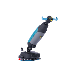 Nhỏ gọn 36V điện đi bộ-phía sau sàn Scrubber New Mini thương mại Máy làm sạch cho cứng bề mặt bê tông có thể gập lại thiết kế - Product Image 2