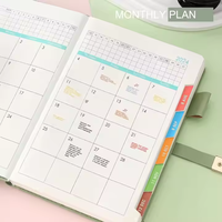 Agenda Quotidien Personnalisé 2025-2026 avec Logo – Planificateur Hebdomadaire et Mensuel Non Daté pour Atteindre Vos Objectifs et Vivre Plus Heureux – Carnet de Planification de Vie