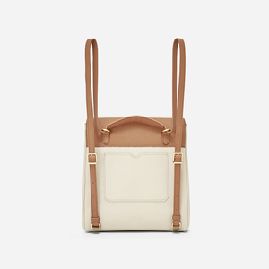 <span class=keywords><strong>Sac</strong></span> à dos élégant pour femme en cuir PU personnalisé avec logo, <span class=keywords><strong>sac</strong></span> à bandoulière de luxe, quincaillerie classique haut de gamme - Product Image 2