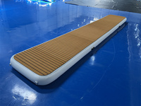 Lac Long Float Boat Dock Rampe Gonflable Floating Pontoon Platform Dock Jet Ski Floating Dock