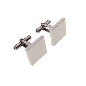 Boutons de manchette personnalisés pour hommes avec design rond en acier inoxydable, impression à l'écran, logo gravé au laser, pinces à cravate, barrettes à cravate, épingles à cravate - Product Image 4