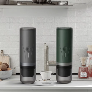 二合一迷你PCM03电动通用串行总线便携式全自动手持浓缩咖啡机，压力20巴，适合野营旅行CERA + - Product Image 1